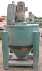 Used Universal Dynamics Vertical Ribbon Mixer, approximately 26 cubic feet, model 65-2000, carbon steel. 48