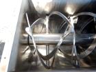 Used- Double Spiral Ribbon Blender, Approximately 100 Cubic Feet Capacity