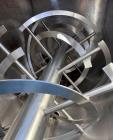 Unused 8,000 Liter 304 Stainless Steel Double Ribbon Blender – 75 HP Industrial Batch Mixer