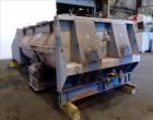 Used Van den Berg BMW Ribbon Blender, Model 1000-V-Omega, 304 Stainless Steel, Approximate 176 Cubic Feet. 5000 Liter maximum capacity. Non-jacketed trough approximate 129