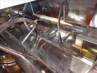 Used- Van den Berg BMW Ribbon Blender, Model 1000-V-Omega, 304 Stainless Steel, Approximate 176 Cubic Feet. 5000 Liter maxim...