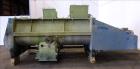 Used Van den Berg BMW Ribbon Blender, Model 1000-V-Omega, 304 Stainless Steel, Approximate 176 Cubic Feet. 5000 Liter maximum capacity. Non-jacketed trough approximate 129