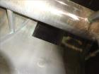Used Van den Berg BMW Ribbon Blender, Model 1000-V-Omega, 304 Stainless Steel, Approximate 176 Cubic Feet. 5000 Liter maximum capacity. Non-jacketed trough approximate 129