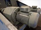Used Van den Berg BMW Ribbon Blender, Model 1000-V-Omega, 304 Stainless Steel, Approximate 176 Cubic Feet. 5000 Liter maximum capacity. Non-jacketed trough approximate 129