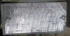 Used Van den Berg BMW Ribbon Blender, Model 1000-V-Omega, 304 Stainless Steel, Approximate 176 Cubic Feet. 5000 Liter maximum capacity. Non-jacketed trough approximate 129
