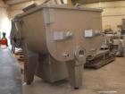 Used Wolfking Model TSMG 2500-250 Twin Shaft Grinder-Mixer.  Capacity 88 cubic feet (2500 liters).  Unit dimensions: 11.4' x 5.5' x 6.4' (3480mm x 1692mm x 1952mm).  Comprised of: One mixer section, ...