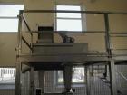 USED: Wolfking ribbon blender. Material of construction is stainless steel on product contact parts. Food grade. 26.5 cu ft (750 liter) capacity. Non-jacketed, not rated for vacuum. One removable end...
