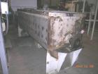 USED: 75 cubic foot stainless steel jacketed double ribbon blender manufactured by Young Industries. 38