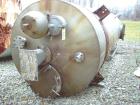 USED: 500 cubic foot Young gravity blender, stainless steel. 6' diameter x 17.5' straight side x 26' overall height. Can be supplied with rest of system of cyclone 8'6