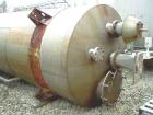 USED: 500 cubic foot Young gravity blender, stainless steel. 6' diameter x 17.5' straight side x 26' overall height. Can be supplied with rest of system of cyclone 8'6