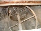 USED: Young ribbon blender, approximately 100 cubic foot working capacity, stainless steel double ribbon mixer. 48