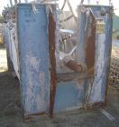 Used Young Industries Double Spiral Ribbon Blender, 150 Cubic Feet, Stainless Steel. Jacketed trough 53