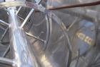 Used Young Industries Double Spiral Ribbon Blender, 150 Cubic Feet, Stainless Steel. Jacketed trough 53