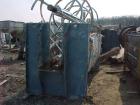Used Young Industries Double Spiral Ribbon Blender, 150 Cubic Feet, Stainless Steel. Jacketed trough 53