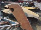 Used Young Industries Double Spiral Ribbon Blender, 150 Cubic Feet, Stainless Steel. Jacketed trough 53
