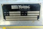 Used Stainless Steel Young Ribbon Blender, Model 40-HB, 59 Cubic Feet