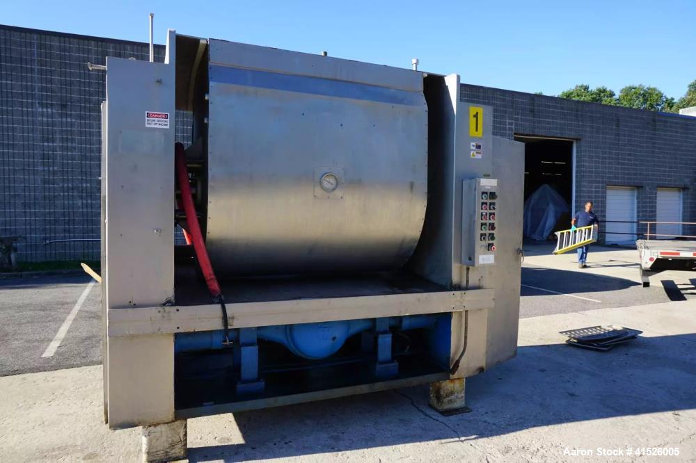 Used BEW Jacketed Roller Bar Mixer, Model 1600.