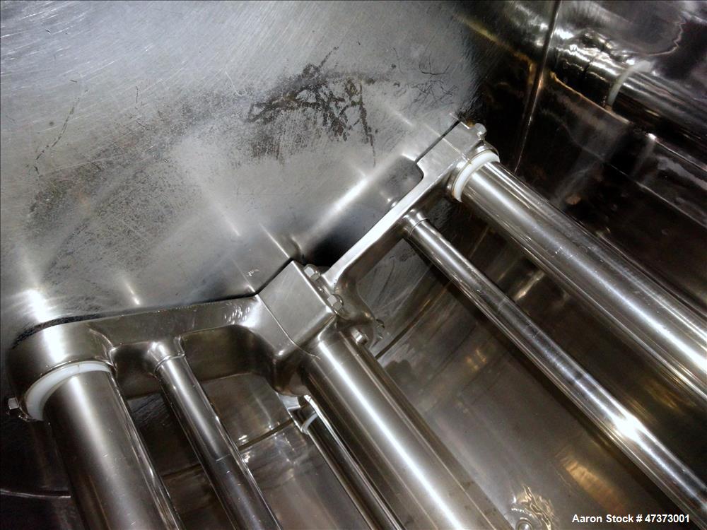 Used Oshikiri Horizontal Mixer, Model HM1300F, 304 Stainless Steel.