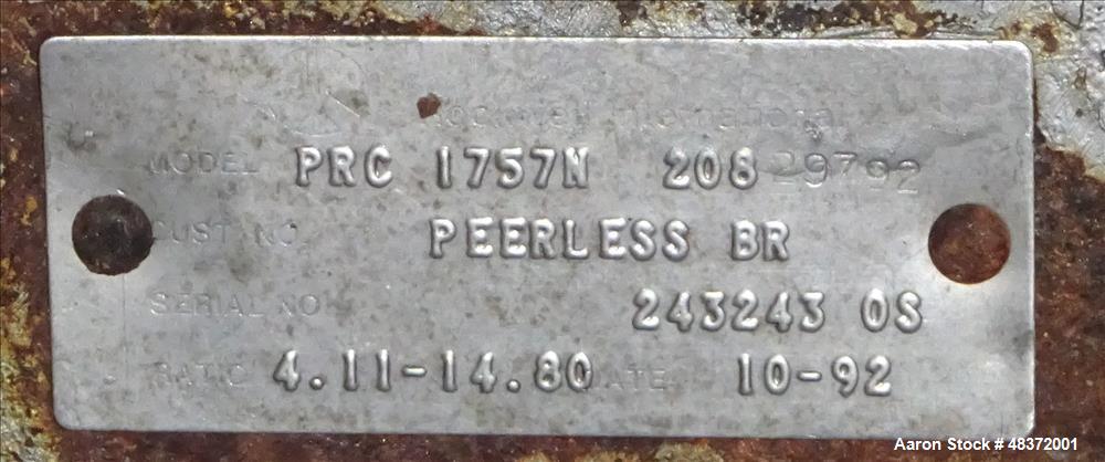 Used Peerless Dough Mixer, (Bakery), Model 16HSFD.