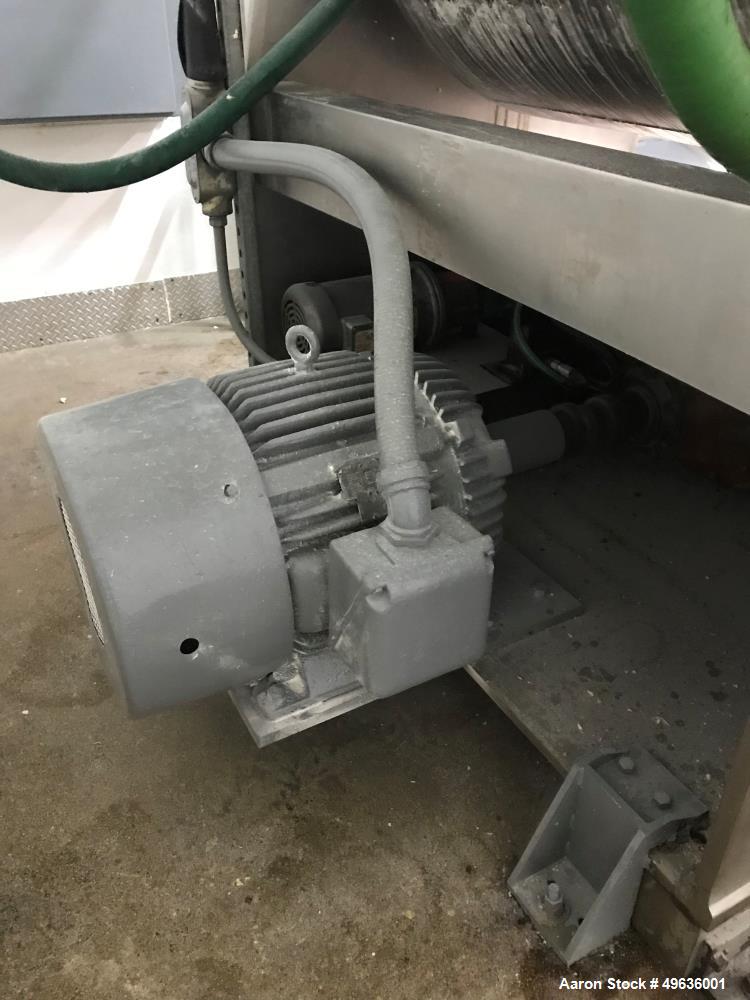 Used Shaffer Horizontal Bar Mixer, Model 10, 1000 LB Capacity Dough Mixer.
