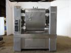 Used Oshikiri Horizontal Mixer, Model HM1300F, 304 Stainless Steel.