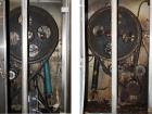 Used Shaffer Horizontal Triple Roller Bar Mixer – 1,600 lb Stainless, Jacketed, 150 HP
