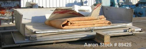 USED: Bakers Equipment / Winkler single arm mixer, approximate 2400 pound (395 gallon) mixing capacity, 304 stainless steel. Jacketed bowl approximately 44" front to back x 48" left to right x approx...