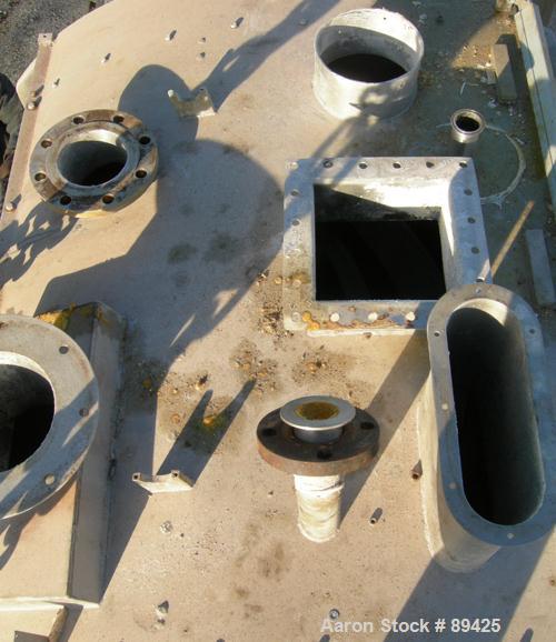 USED: Bakers Equipment / Winkler single arm mixer, approximate 2400 pound (395 gallon) mixing capacity, 304 stainless steel. Jacketed bowl approximately 44" front to back x 48" left to right x approx...