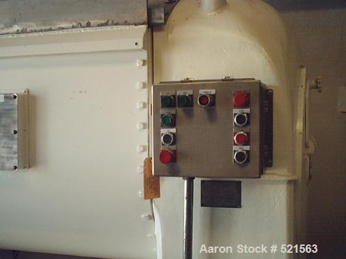USED: 600 lb Champion roller bar mixer, 2 speed, 2 timers, 20 hp, 3/60/220V, mild steel, new sprocket, motor rewound, new chain, dual drive, model AJAXS.