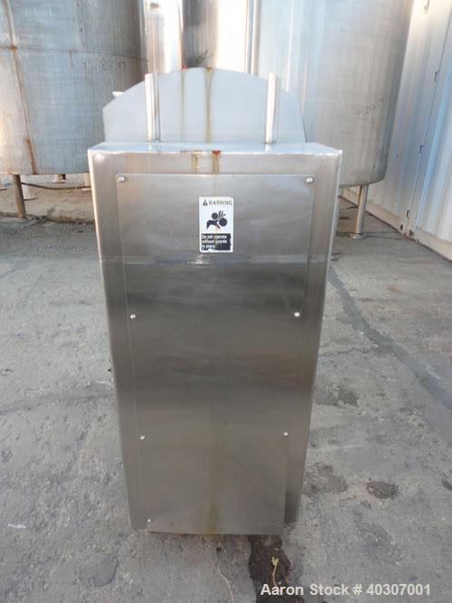 Used Stainless Steel Magna High Speed Single Arm Mixer, Model 50H-4C1, approximate 10 gallon/50 pound working capacity