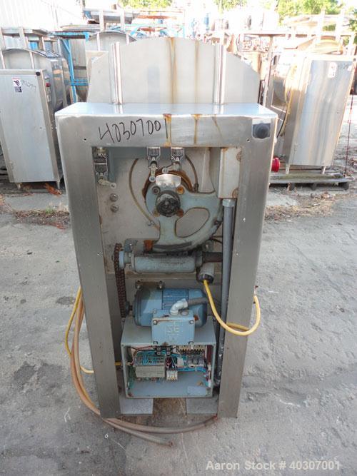 Used Stainless Steel Magna High Speed Single Arm Mixer, Model 50H-4C1, approximate 10 gallon/50 pound working capacity