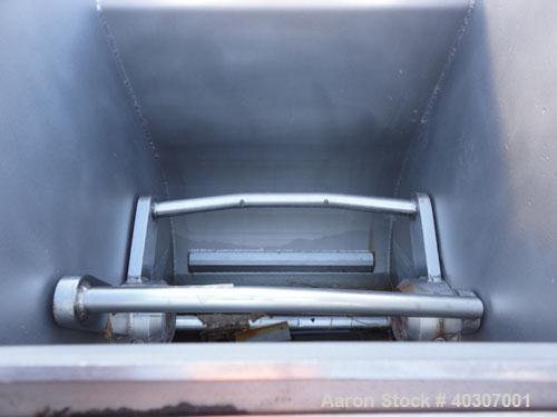 Used Stainless Steel Magna High Speed Single Arm Mixer, Model 50H-4C1, approximate 10 gallon/50 pound working capacity