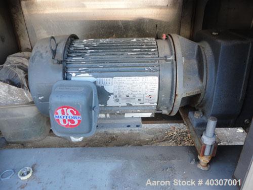 Used Stainless Steel Magna High Speed Single Arm Mixer, Model 50H-4C1, approximate 10 gallon/50 pound working capacity