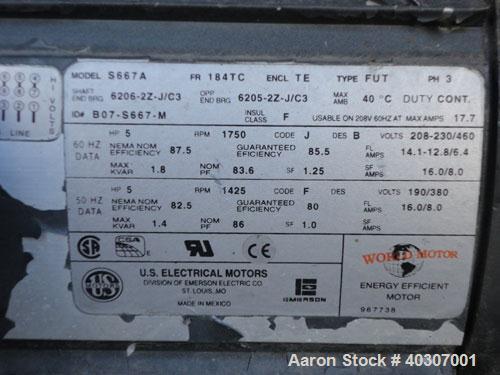 Used Stainless Steel Magna High Speed Single Arm Mixer, Model 50H-4C1, approximate 10 gallon/50 pound working capacity