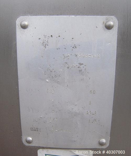 Used Stainless Steel Magna High Speed Single Arm Mixer, Model 50H-4C1, approxim