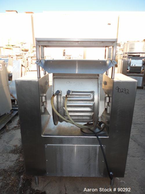 USED- Magna High Speed Single Arm Mixer, Model 50H-4C1. Approximate 10 gallon/50 pound working capacity, 304 stainless steel...