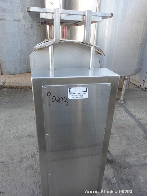 Used Stainless Steel Magna High Speed Single Arm Mixer, Model 50H-4C1, approximate 10 gallon/50 pound working capacity