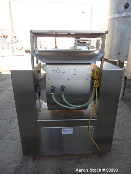 Used Stainless Steel Magna High Speed Single Arm Mixer, Model 50H-4C1, approximate 10 gallon/50 pound working capacity