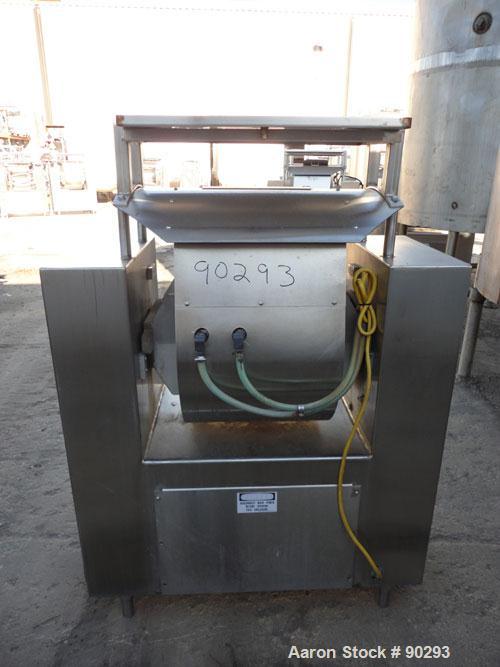 Used- Stainless Steel Magna High Speed Single Arm Mixer, Model 50H-4C1, approximate 10 gallon/50 pound working capacity