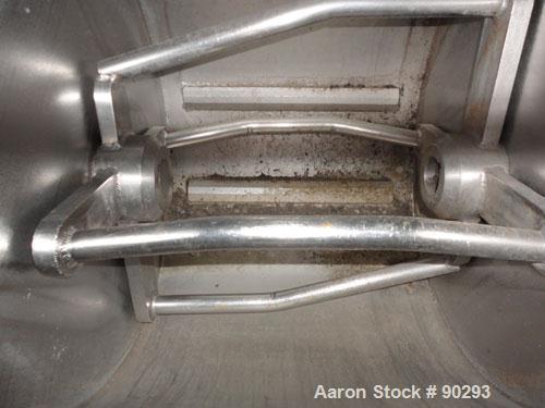 Used Stainless Steel Magna High Speed Single Arm Mixer, Model 50H-4C1, approximate 10 gallon/50 pound working capacity