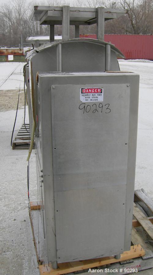 Used- Stainless Steel Magna High Speed Single Arm Mixer, Model 50H-4C1, approximate 10 gallon/50 pound working capacity