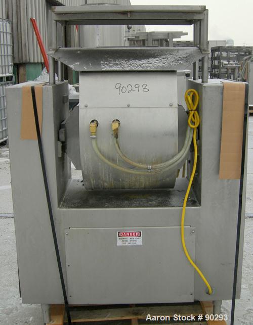 Used Stainless Steel Magna High Speed Single Arm Mixer, Model 50H-4C1, approximate 10 gallon/50 pound working capacity
