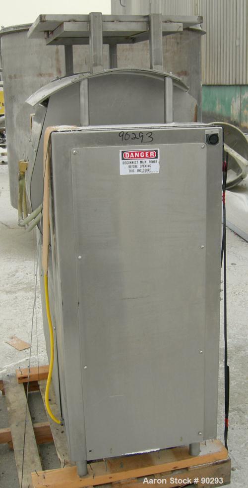 Used Stainless Steel Magna High Speed Single Arm Mixer, Model 50H-4C1, approximate 10 gallon/50 pound working capacity