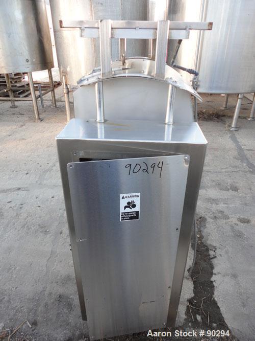 Used Stainless Steel Magna High Speed Single Arm Mixer, Model 50H-4C1, approximate 10 gallon/50 pound working capacity