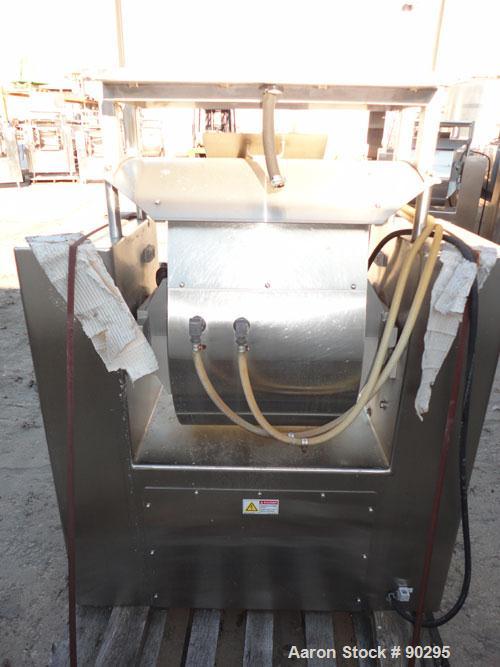 Used Stainless Steel Magna High Speed Single Arm Mixer, Model 50H-4C1, Approximate 10 gallon/50 pound working capacity