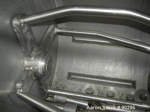 Used Stainless Steel Magna High Speed Single Arm Mixer, Model 50H-4C1, Approximate 10 gallon/50 pound working capacity
