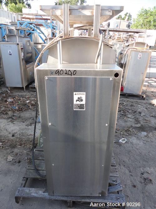 Used Stainless Steel Magna High Speed Single Arm Mixer, Model 50H-4C1, approximate 10 gallon/50 pound working capacity
