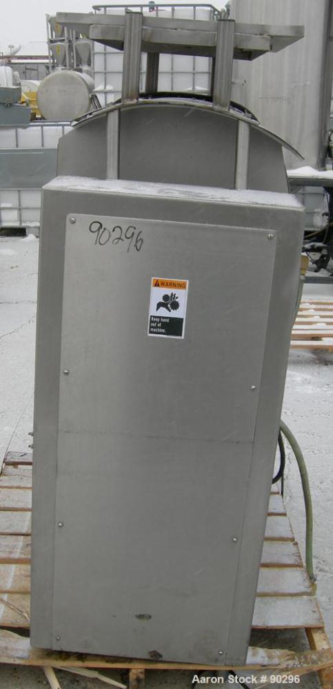 Used Stainless Steel Magna High Speed Single Arm Mixer, Model 50H-4C1, approximate 10 gallon/50 pound working capacity