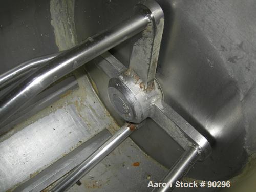 Used Stainless Steel Magna High Speed Single Arm Mixer, Model 50H-4C1, approximate 10 gallon/50 pound working capacity