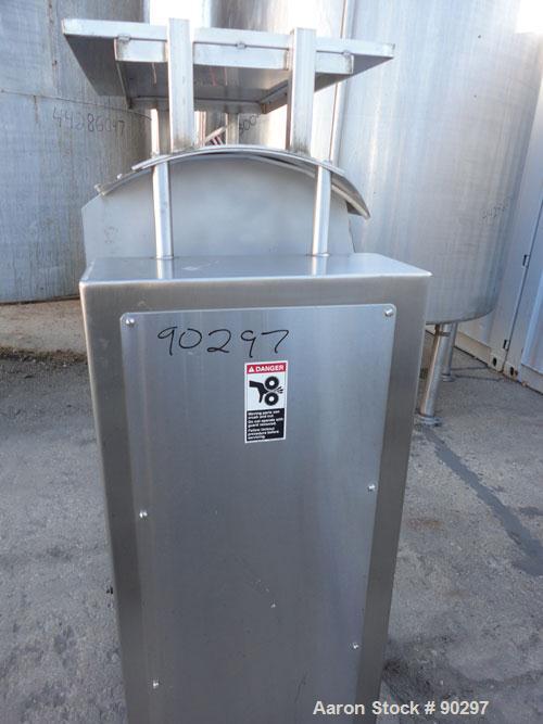 Used Stainless Steel Magna High Speed Single Arm Mixer, Model 50H-4C1, approximate 10 gallon/50 pound working capacity